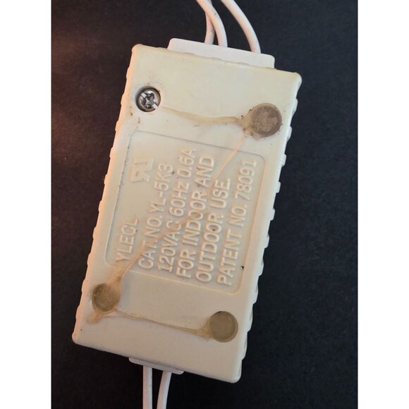 Vintage 8" Starburst Light Sphere With Multiple Modes Christmas - Picture 5 of 8